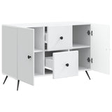 Sideboard with Drawer White 89 x 34.5 x 60 cm Engineered Wood