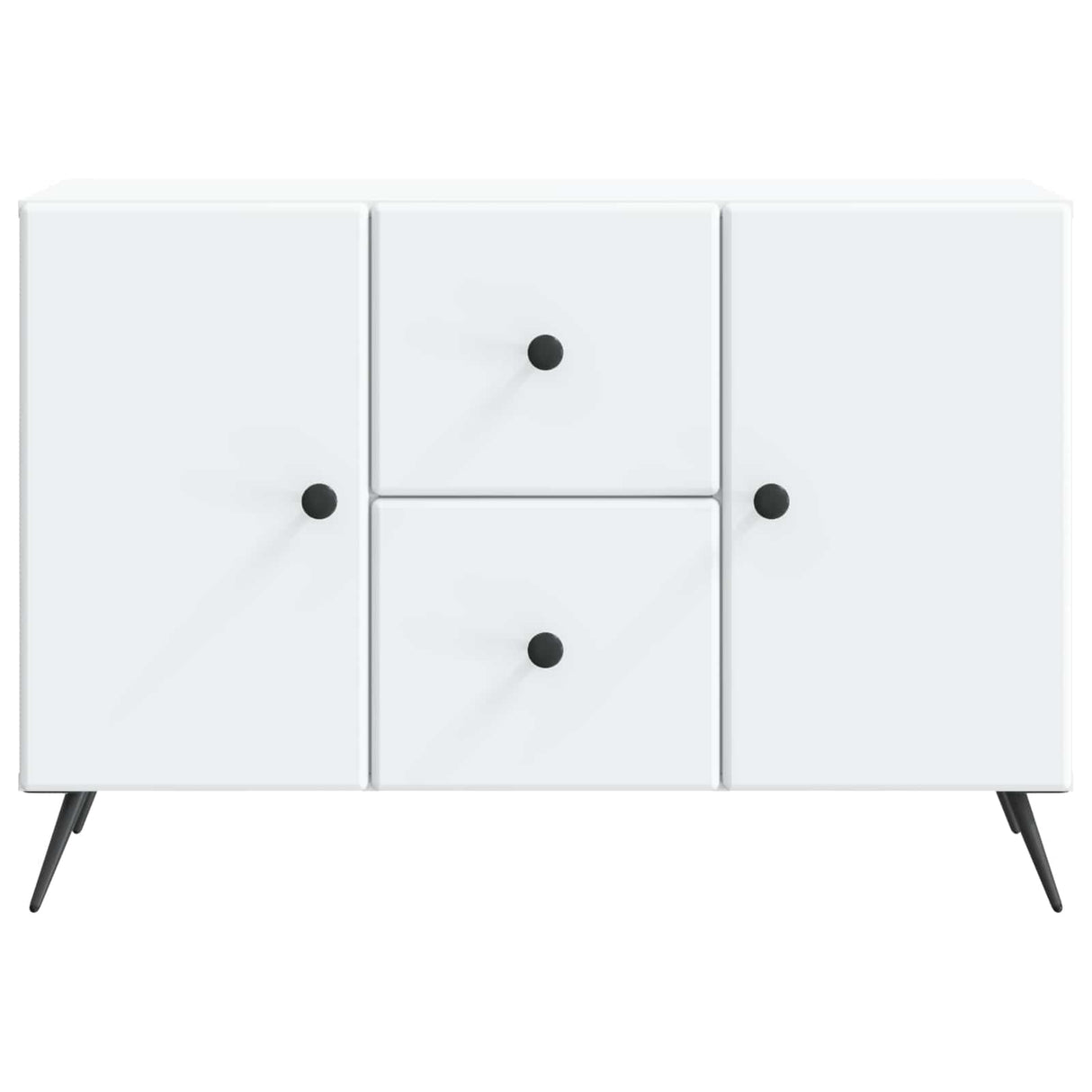 Sideboard with Drawer White 89 x 34.5 x 60 cm Engineered Wood