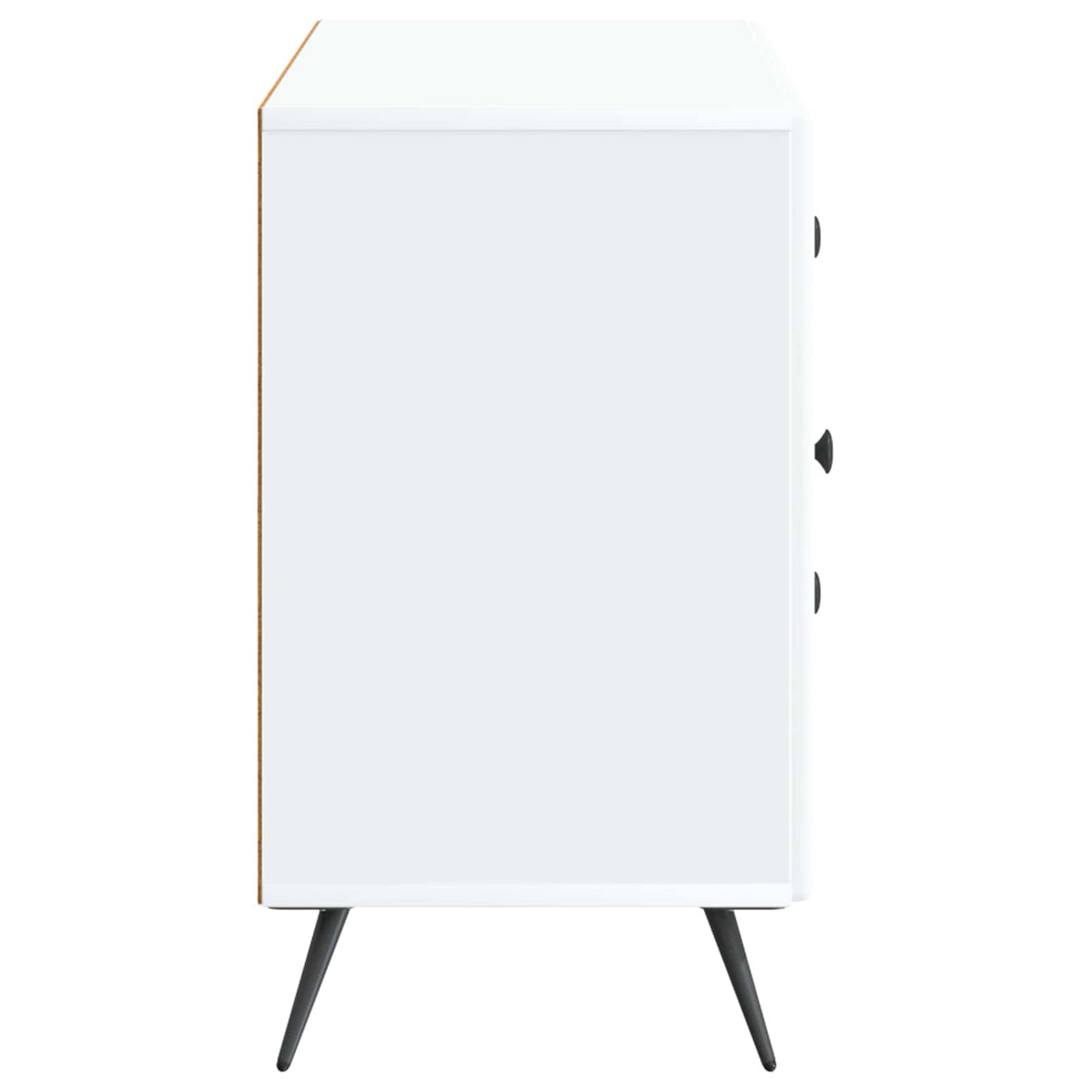 Sideboard with Drawer White 89 x 34.5 x 60 cm Engineered Wood