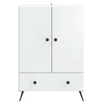 Sideboard White 66 x 34.5 x 95 cm Engineered Wood