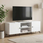 TV Cabinet 150 x 31 x 50 cm White Engineered Wood