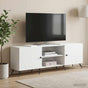 TV Cabinet 150 x 31 x 50 cm White Engineered Wood