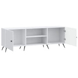 TV Cabinet White 150 x 31 x 50 cm Engineered Wood - 45-Degree Angle