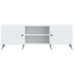 TV Cabinet 150 x 31 x 50 cm White Engineered Wood