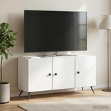 TV Cabinet White 99 x 34.5 x 50 cm Engineered Wood