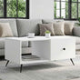 Coffee Table White 90 x 50 x 40 cm Engineered Wood
