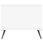 Coffee Table White 90 x 50 x 40 cm Engineered Wood