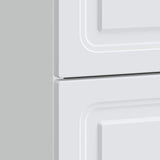 Bedside Cabinet White 62 x 34.5 x 44.5 cm Engineered Wood