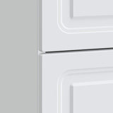 Bedside Cabinet White 43 x 41 x 63.5 cm Engineered Wood