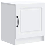 Bedside Cabinet White 43 x 34.5 x 47 cm Engineered Wood
