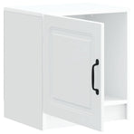 Bedside Cabinet White 43 x 34.5 x 47 cm Engineered Wood