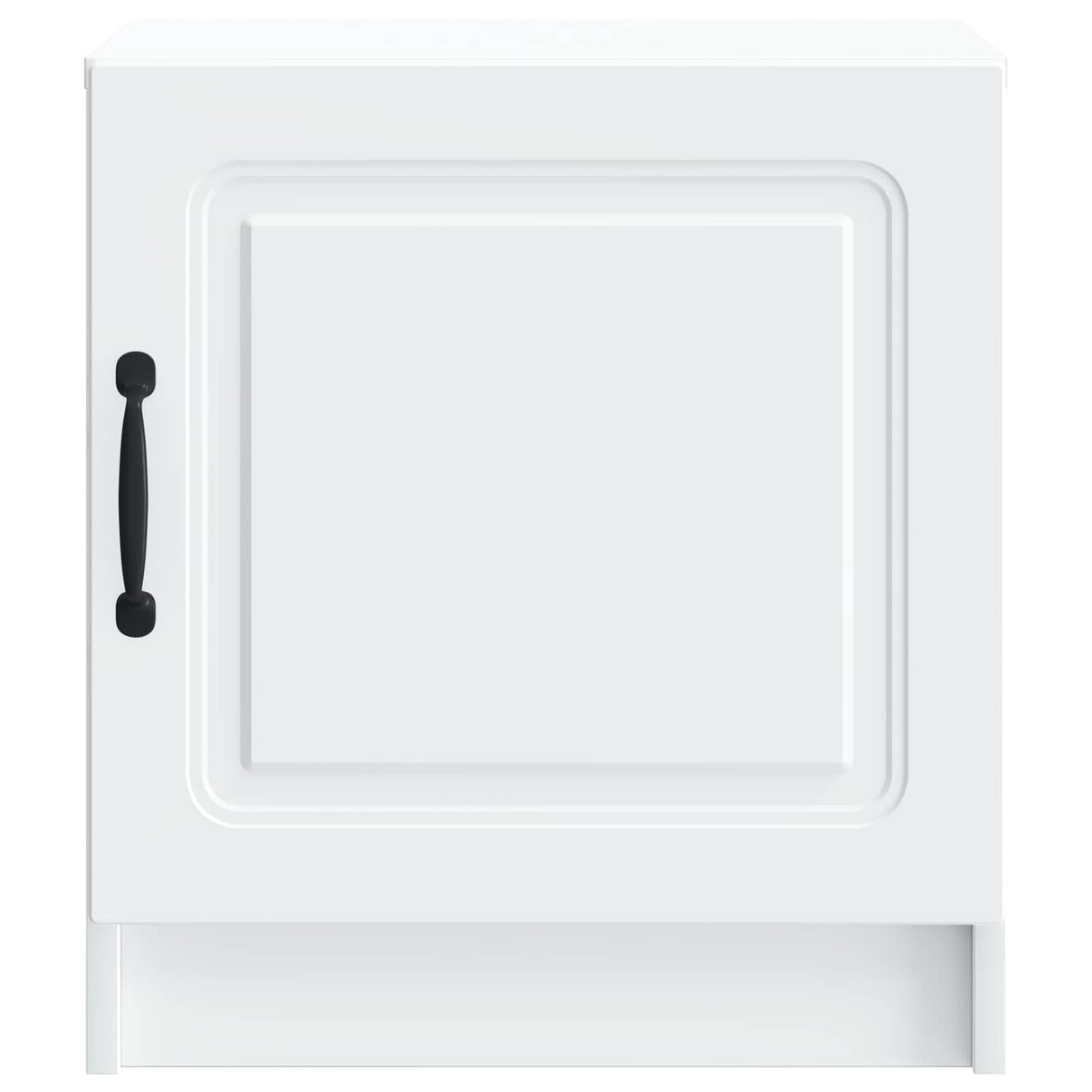 Bedside Cabinet White 43 x 34.5 x 47 cm Engineered Wood