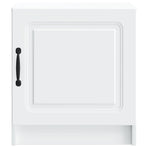 Bedside Cabinet White 43 x 34.5 x 47 cm Engineered Wood
