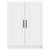 Sideboard White 66 x 34.5 x 87 cm Engineered Wood - Rear View