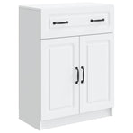 Sideboard White 66 x 34.5 x 87 cm Engineered Wood
