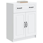Sideboard White 66 x 34.5 x 87 cm Engineered Wood