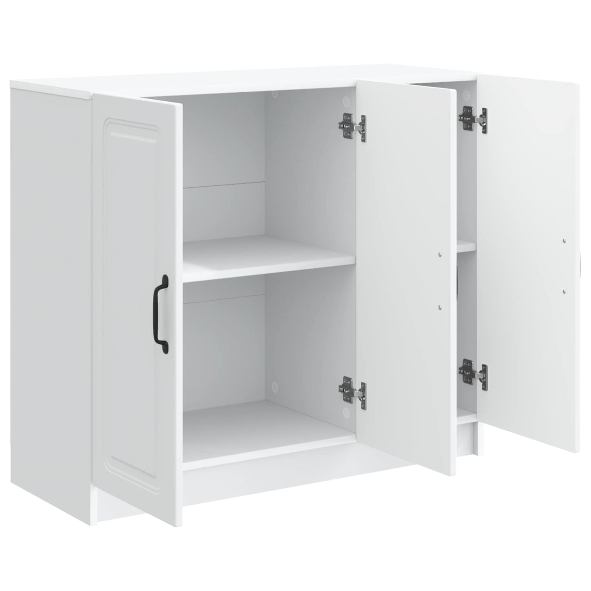 Sideboard White 89 x 34.5 x 77 cm Engineered Wood