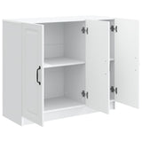 Sideboard White 89 x 34.5 x 77 cm Engineered Wood