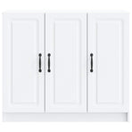 Sideboard White 89 x 34.5 x 77 cm Engineered Wood