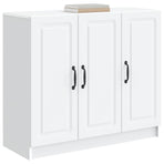 Sideboard White 89 x 34.5 x 77 cm Engineered Wood
