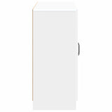 Sideboard White 89 x 34.5 x 77 cm Engineered Wood