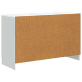 Sideboard with Drawer White 89 x 34.5 x 57 cm Engineered Wood - Low Angle