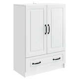 Sideboard with Drawer White 66 x 34.5 x 92 cm Engineered Wood