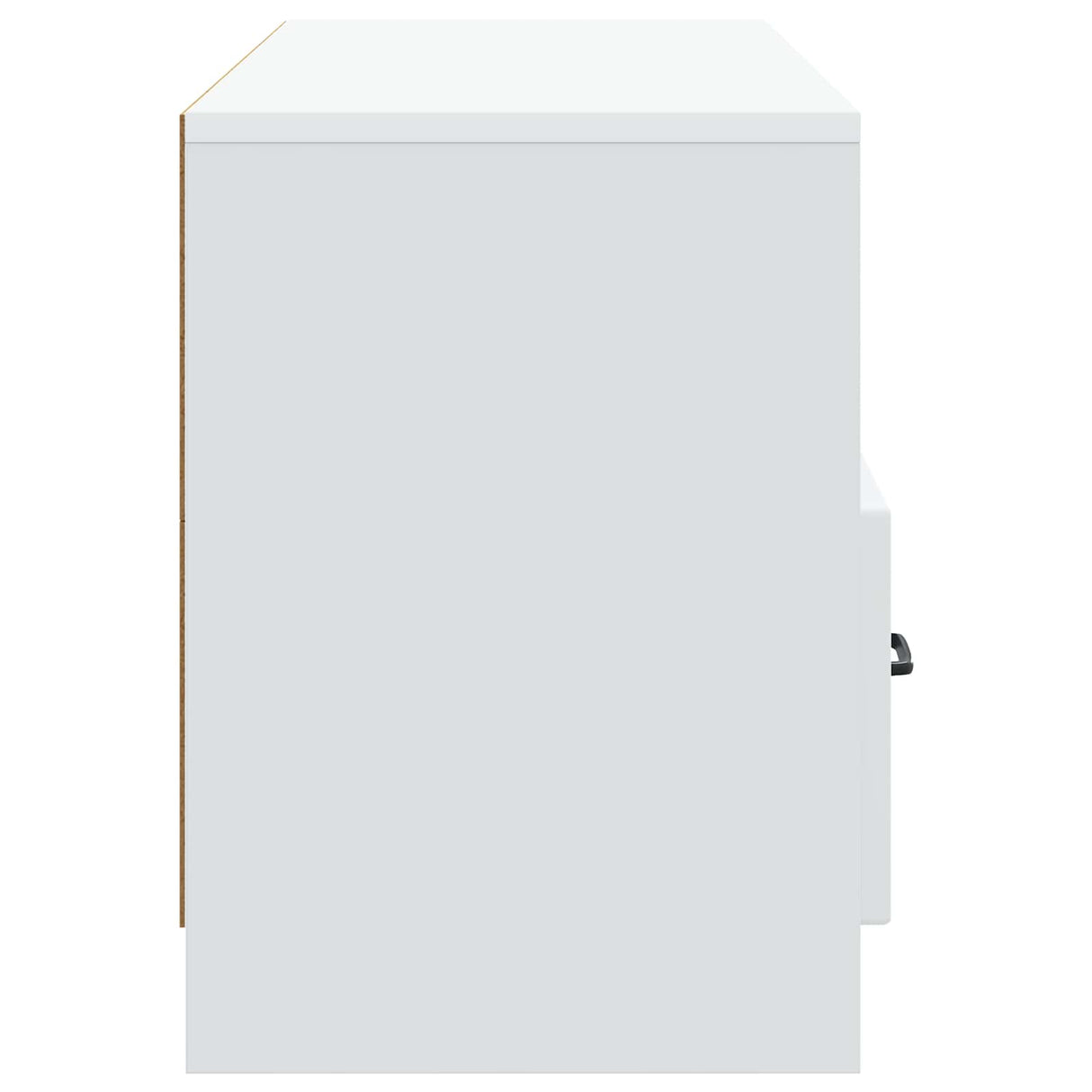 TV Cabinet with Drawer White 102 x 34.5 x 47 cm Engineered Wood