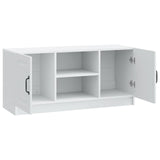 TV Cabinet White 102 x 34.5 x 47 cm Engineered Wood