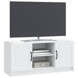TV Cabinet White 102 x 34.5 x 47 cm Engineered Wood