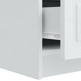 TV Cabinet with Drawer White 147 x 34.5 x 27 cm Engineered Wood