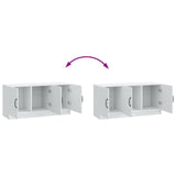 TV Cabinet White 99 x 34.5 x 47 cm Engineered Wood - Extra Image