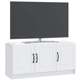 TV Cabinet White 99 x 34.5 x 47 cm Engineered Wood - Side View