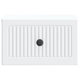 Wall-Mounted Bedside Cabinet White 33 x 34.5 x 20 cm