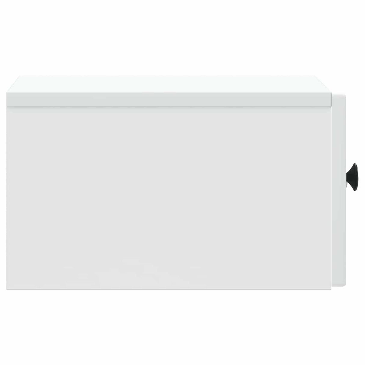 Wall-Mounted Bedside Cabinet White 33 x 34.5 x 20 cm