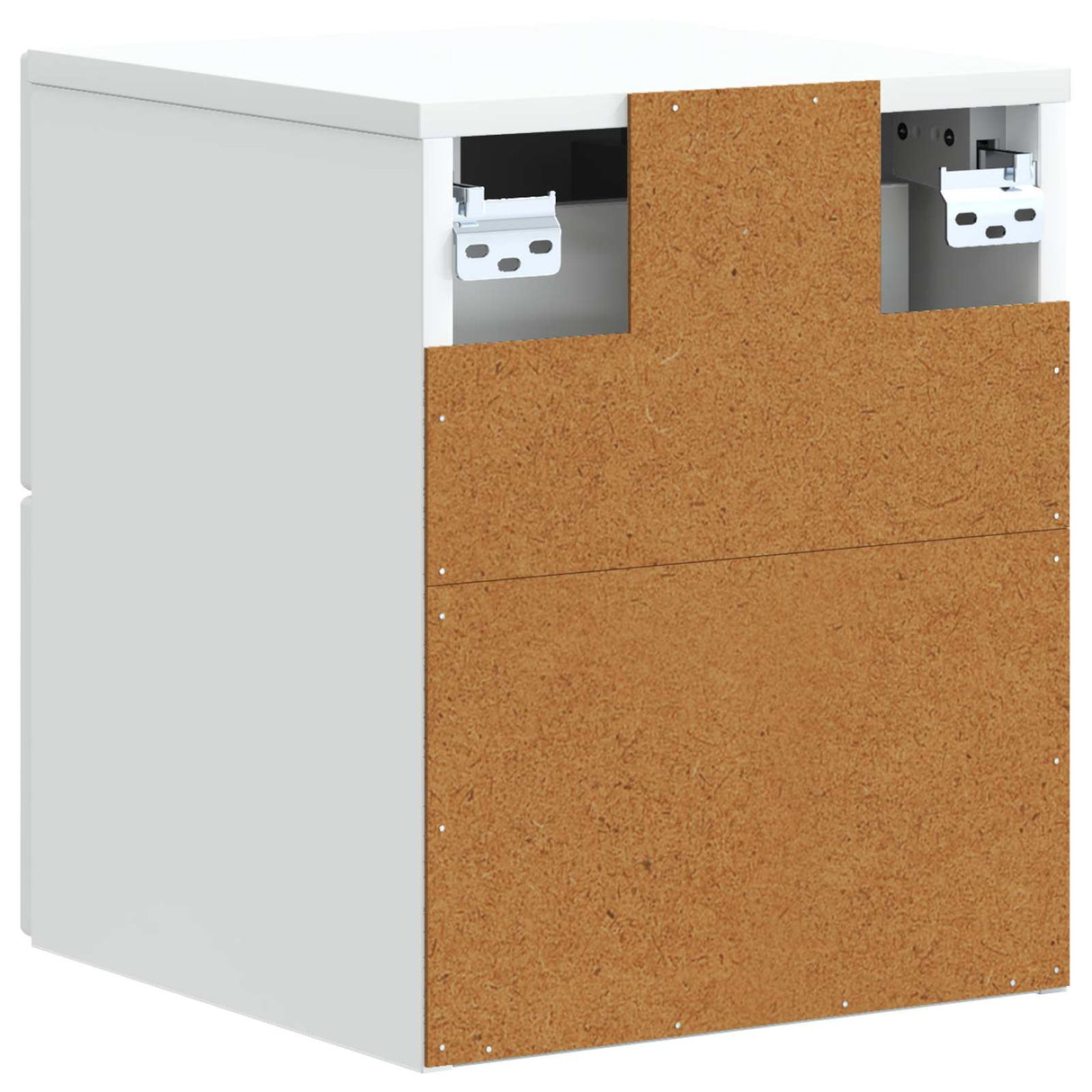 Wall-Mounted Bedside Cabinet White 33 x 34.5 x 40 cm