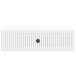 Wall-Mounted Side Table White 59 x 34.5 x 17 cm Engineered Wood