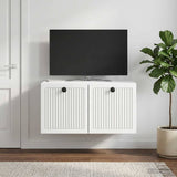Wall-Mounted TV Cabinet White 59.5 x 41 x 30 cm Engineered Wood