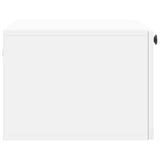 Wall-Mounted TV Cabinet White 59.5 x 41 x 30 cm Engineered Wood - Close-Up Angle
