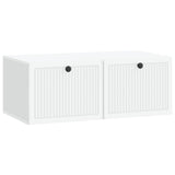 Wall-Mounted TV Cabinet White 78.5 x 41 x 30 cm Engineered Wood