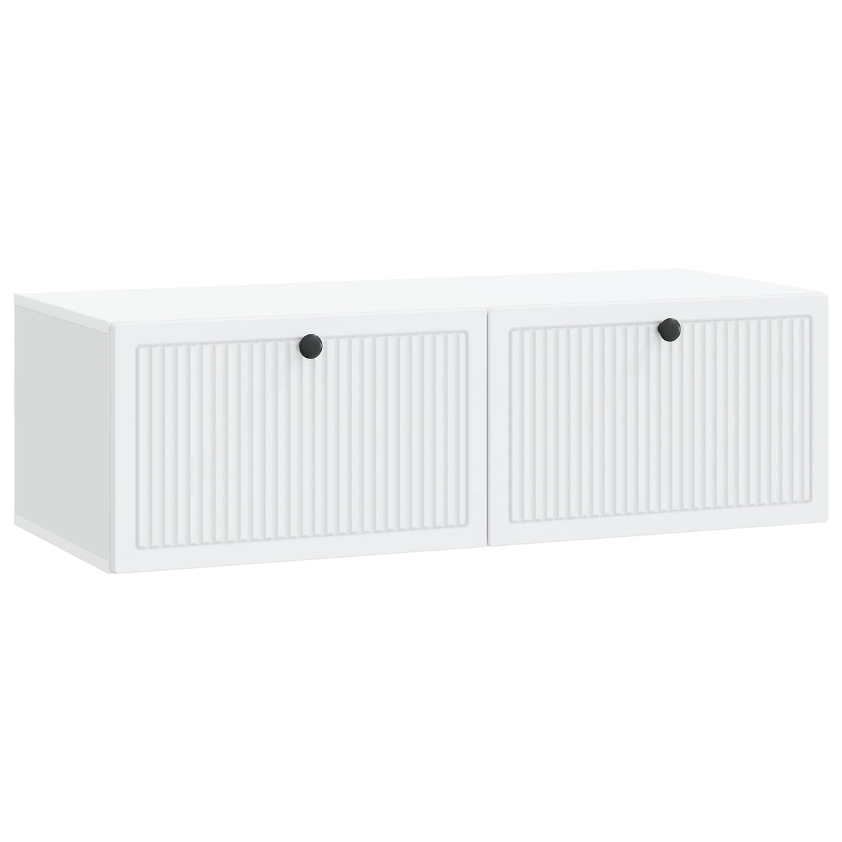 Wall-Mounted TV Cabinet White 98 x 41 x 30 cm Engineered Wood