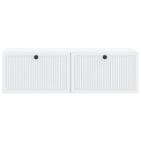 Wall-Mounted TV Cabinet White 98 x 41 x 30 cm Engineered Wood