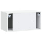 Wall-Mounted TV Cabinet White 59.5 x 31 x 30 cm Engineered Wood