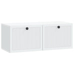 Wall-Mounted TV Cabinet White 78.5 x 31 x 30 cm Engineered Wood