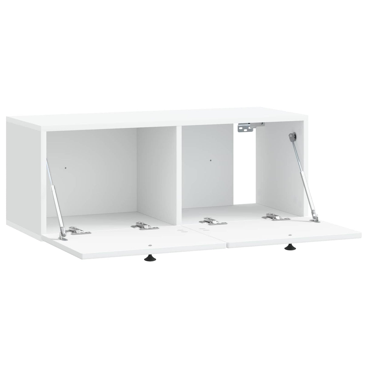 Wall-Mounted TV Cabinet White 78.5 x 31 x 30 cm Engineered Wood