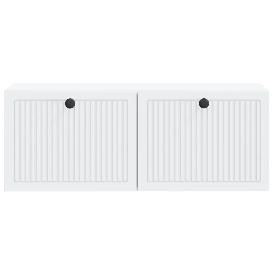 Wall-Mounted TV Cabinet White 78.5 x 31 x 30 cm Engineered Wood