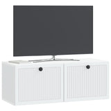 Wall-Mounted TV Cabinet White 78.5 x 31 x 30 cm Engineered Wood