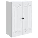Wall-Mounted Cabinet White 66 x 34.5 x 90 cm Engineered Wood