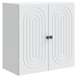 Wall-Mounted Cabinet White 59 x 31 x 60 cm Engineered Wood