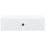 Wall-Mounted Side Table White 59 x 34.5 x 17 cm Engineered Wood